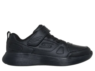 Zapatillas Escolar Skechers Niño Go Run 400 V2 Negra Velcro