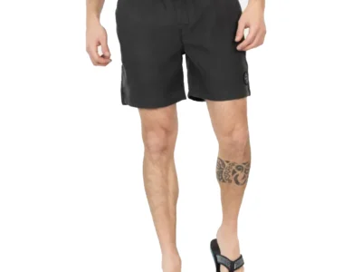 Traje De Baño Maui And Sons Hombre Swell Track Negro