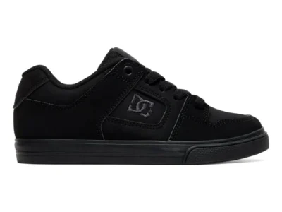 Zapatillas Escolar Dc Shoes Niño Pure Black