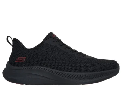 Zapatillas Skechers Hombre Bobs Moda Flex Negras