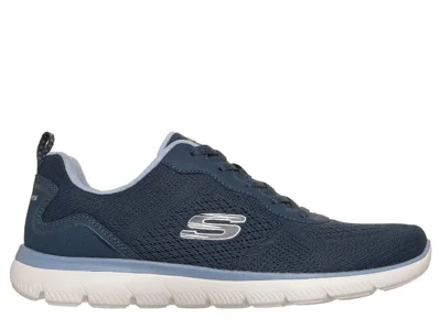 Zapatillas Skechers Mujer Summits Azul Oscuro