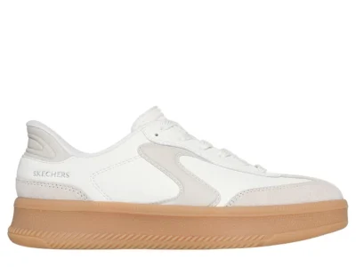 Zapatillas Skechers Mujer Hotshot Hi Lifted Luxe Off White