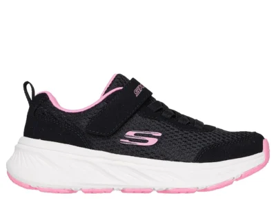 Zapatillas Skechers Niña Edgeride Smooth Journey Negra Velcro