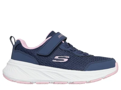 Zapatillas Skechers Niña Edgeride Smooth Journey Azul Velcro
