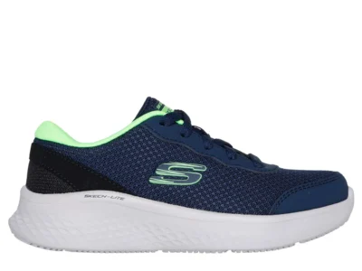 Zapatillas Skechers Niño Skech-lite Pro Clear Rush Azul Cordones