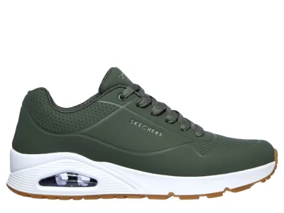 Zapatillas Skechers Hombre Uno Stand On Air Verde Oliva