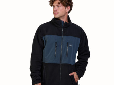 Polerón Micropolar Maui And Son Hombre Black Tactical